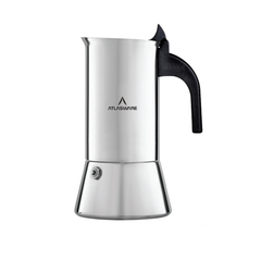 Atlasware Stainless Steel Coffee Maker Mocha Design