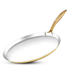 bergner Brass Dosa Tawa 28cm Tin Coating
