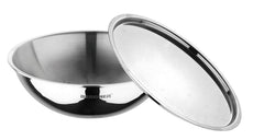 Bergner Argent Triply Stainless Steel Tasra with Lid