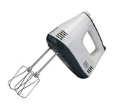 Black+Decker M350 300-Watt Hand Mixer (White/Grey)