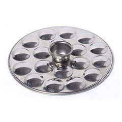 Embassy Stainless Steel Mini Idli Plate, 2-Pieces, 18 Idlis / Plate