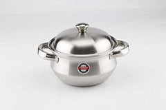 Embassy Stainless Steel Punjabi Multipurpose Dish, 1000 ml