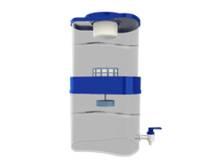 Aquaguard SURE+ Captain 15L Gravity Water Purifier - Chemical-Free Filtration with 7L Pure Water Storage
