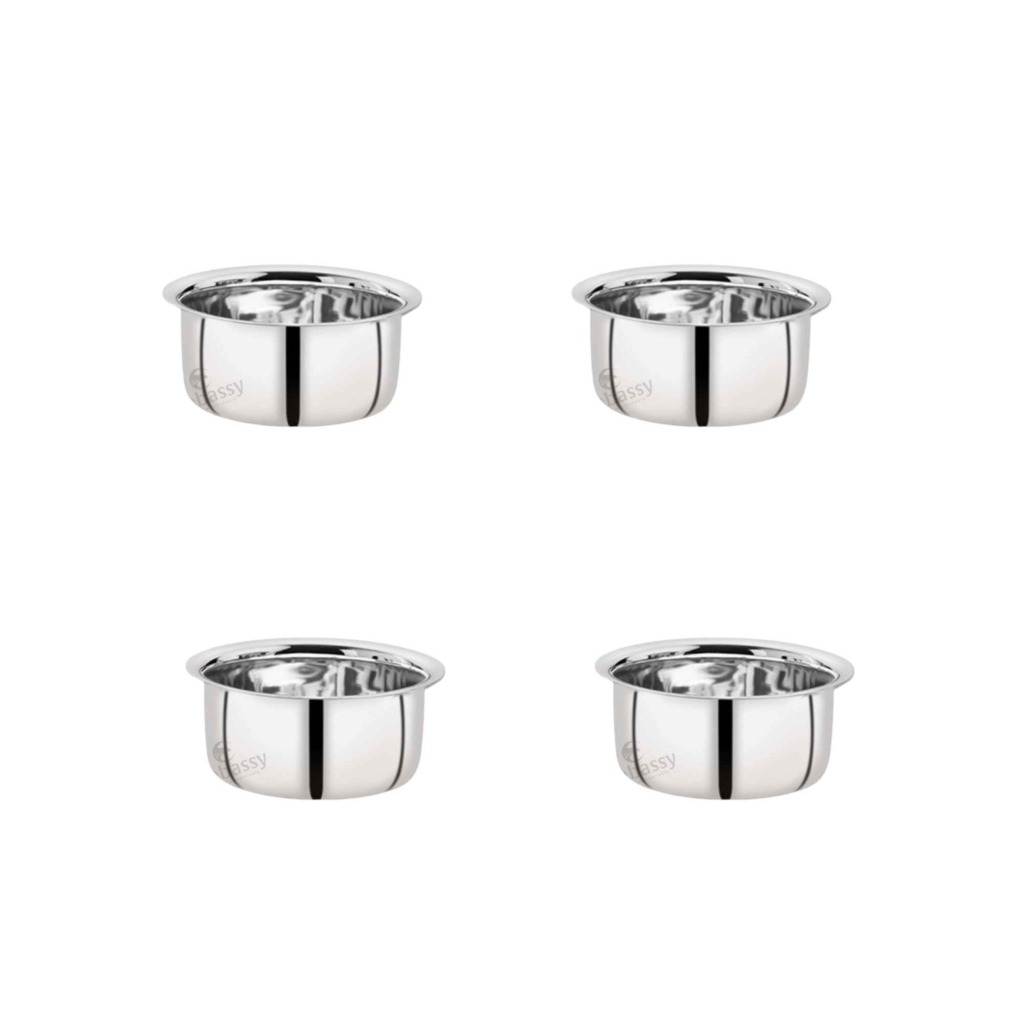 Embassy Coffee Dabra SPL Premium Stainless Steel Coffee Cup - Traditional Indian Coffee Glass Set