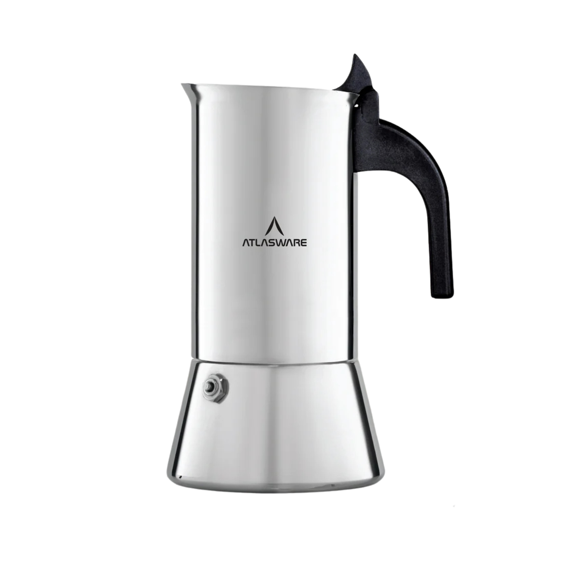 Atlasware Stainless Steel Coffee Maker Mocha Design