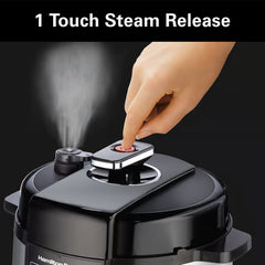 Hamilton Beach 10-in-1 Electric Pressure Cooker 5.7L with Steel container