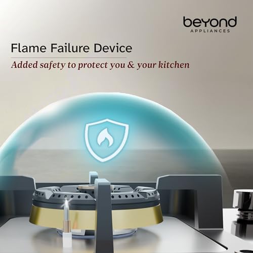 Beyond Dorado 4 Burner Smart Hobtop | Digital Timer | FFD | Auto Ignition