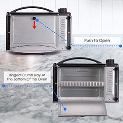 AGARO Marvel 9 Liters Oven Toaster Griller,Cake Baking Otg (Black),800 Watts