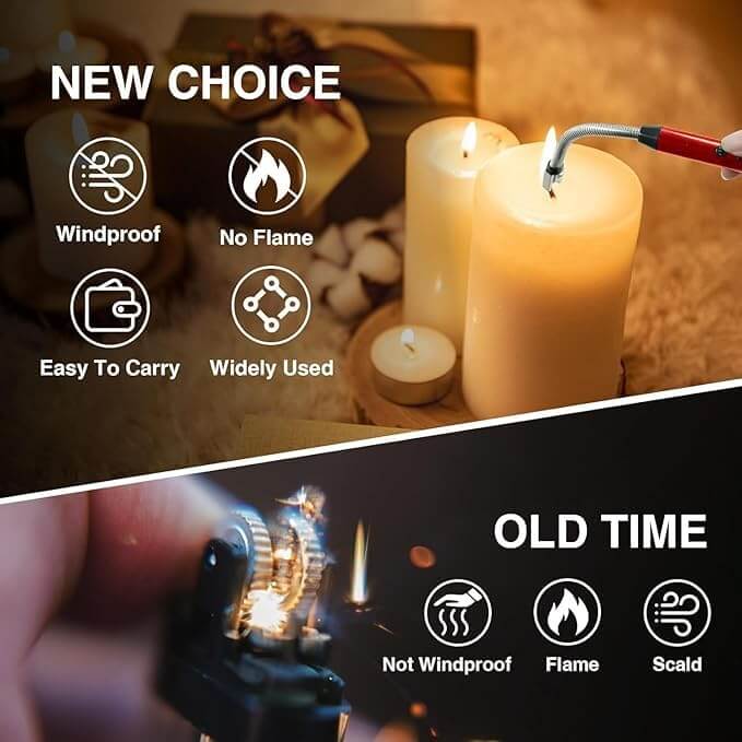 Arc Lighter Electric Rechargeable Gas Lighter - USB (100pcs B2B)