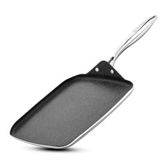 BERGNER Argent Samsara Triply Stainless Steel 27cm Square Multi Tawa