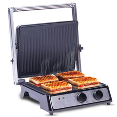 AGARO Grand 2000W Super Jumbo Sandwich Maker with Non-Stick Grill Plates