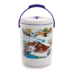 Cello Mega Hot 5 Container Insulated Stainless Steel Lunch Pack