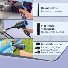 AGARO Compressed Air Duster AD1719 | 48000 RPM | Variable Speed Copper Motor | Electronics & Inflatables Blower