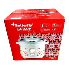 Butterfly blossom rice cooker 1.8 litres
