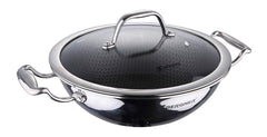 Bergner Hitech Prism Triply Stainless Steel Non Stick Kadai