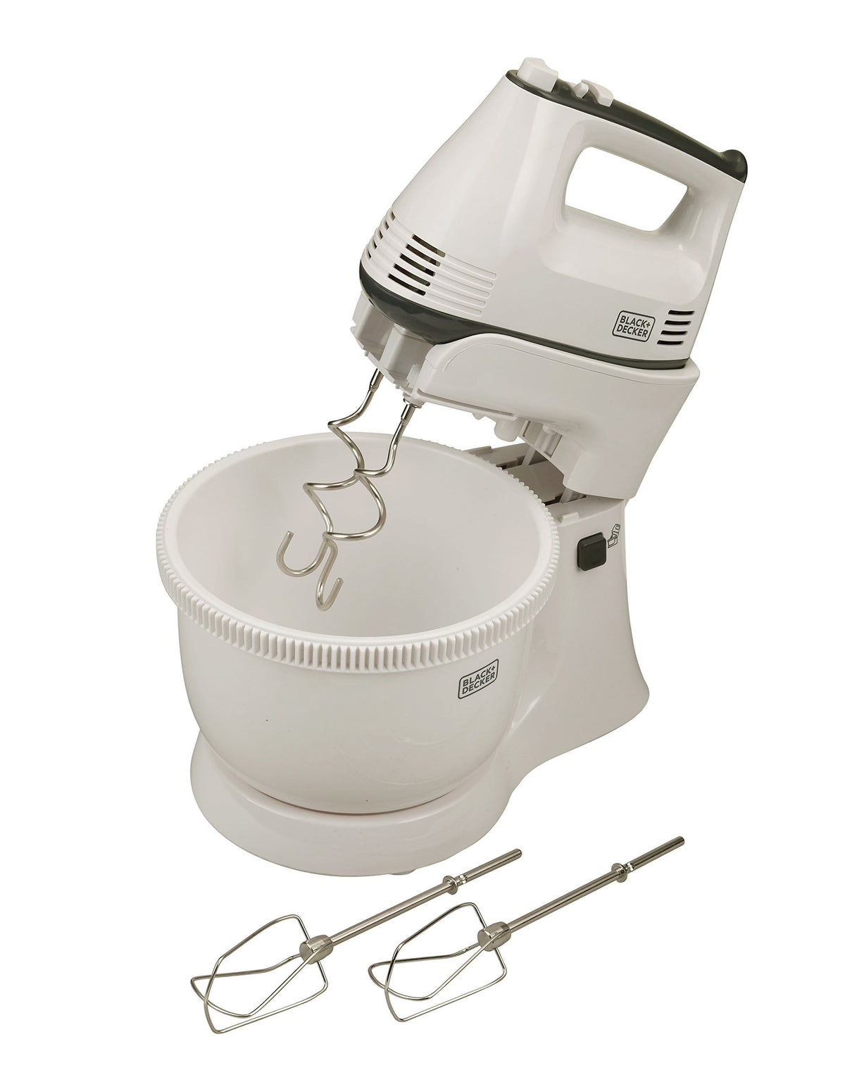 Black+Decker Hand Mixer 300 watt m 700,White