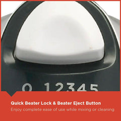 Black+Decker Hand Mixer 300 watt m 700,White