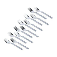 Classic by Embassy Tea/Pastry Fork, Pack of 12, Stainless Steel, 13.3 cm (Hi-Trend, 17 Gauge)