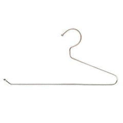 Embassy Stainless Steel Trouser / Saree Hangers (6 Pcs.) and Shirt Hangers (6 Pcs.), 36x19 cms & 38x19 cms
