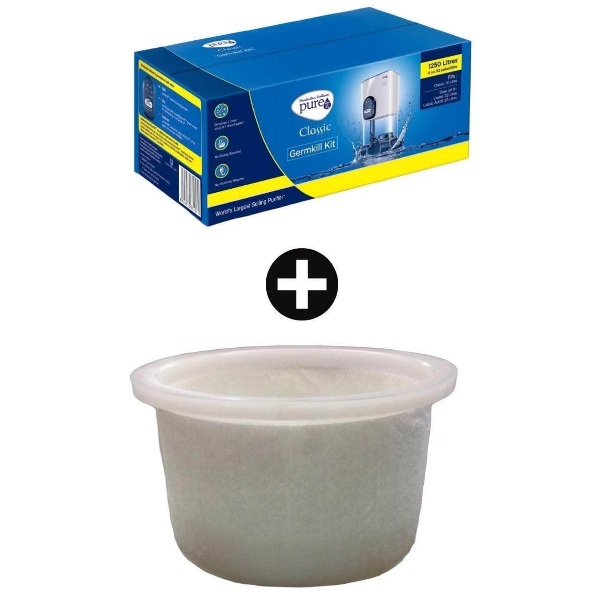 HUL Pureit Germkill kit for Classic 14 L Water Purifier - 1250 Litres